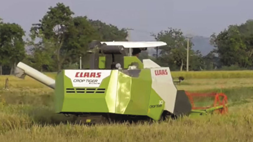 CLAAS’ harvesting expertise includes almost all types of grains