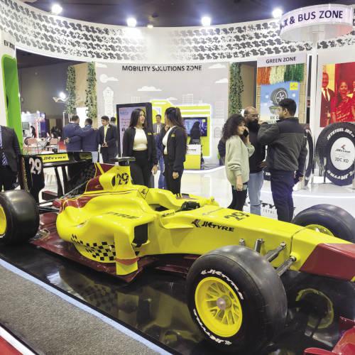 JK Tyre showcased its racing might