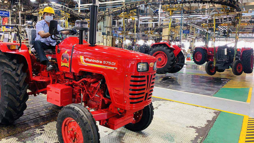 The positive trend for tractors is expected to continue through the festive season