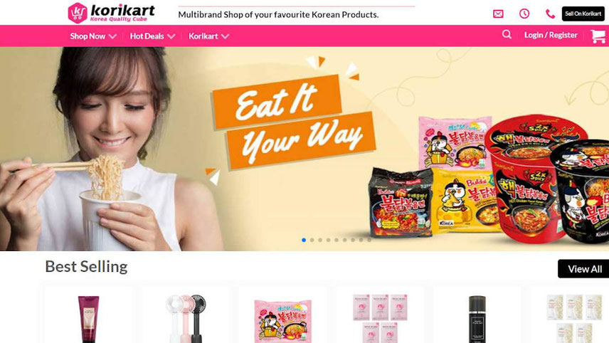 Online store Korikart, retailer of Korean products in India, registers impressive growth