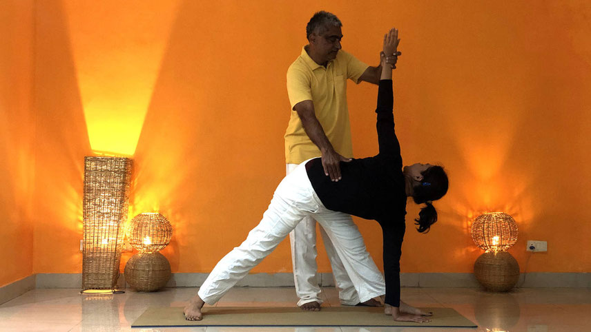 A yoga centre adapts to Net-based classes