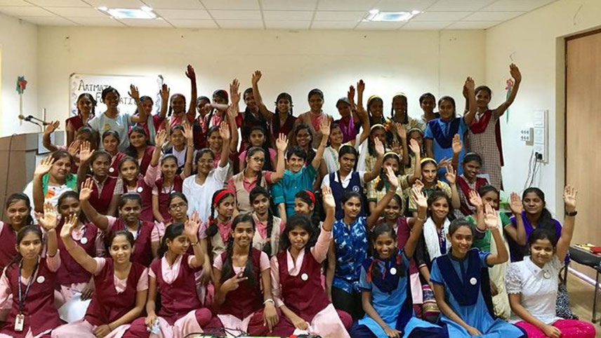 The Foundation has taken 128 girl children from disadvantaged backgrounds under its wing
